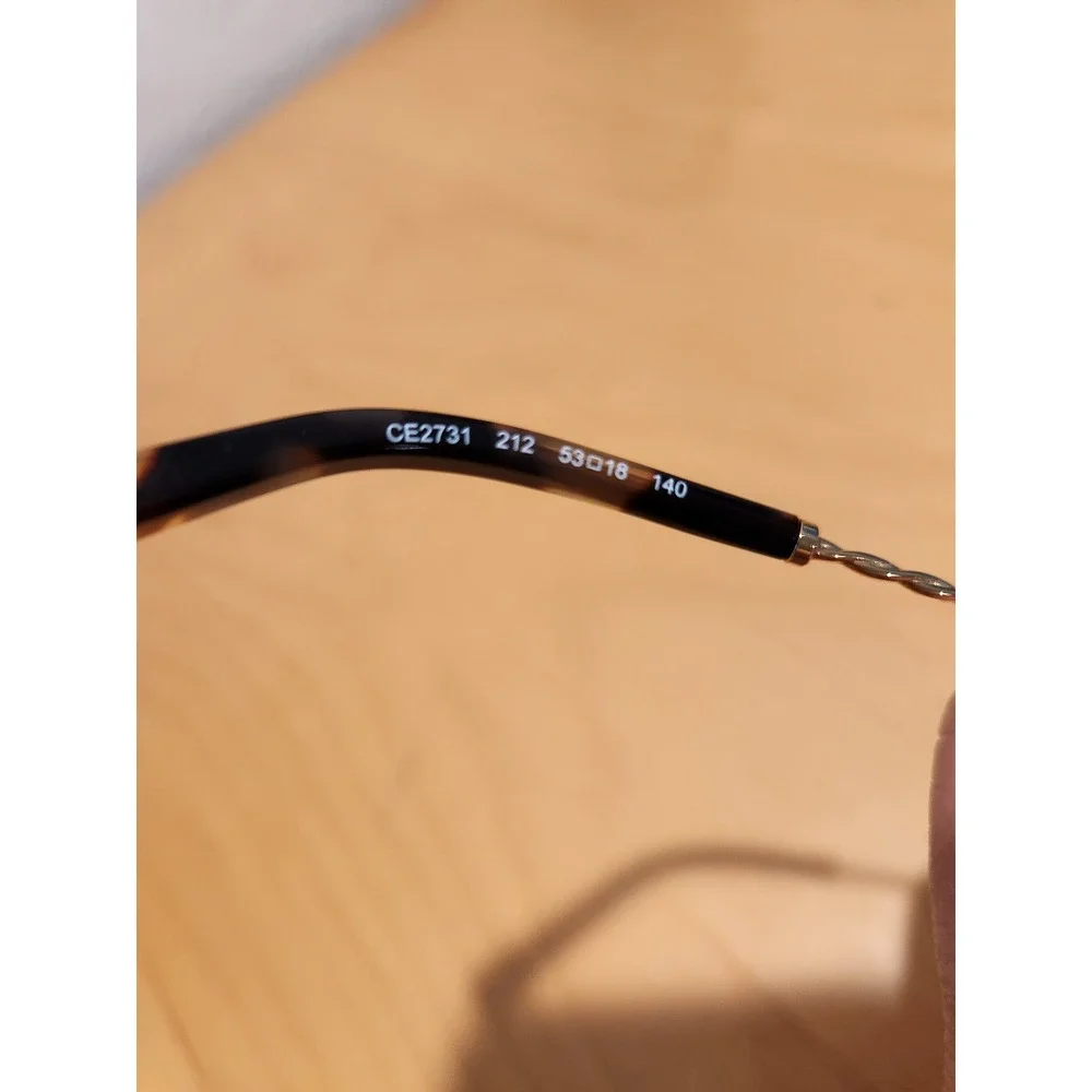 Chloe CE2731 Eyeglasses Tortoise Gold Twist Arm 53-18‎ Italy Frames